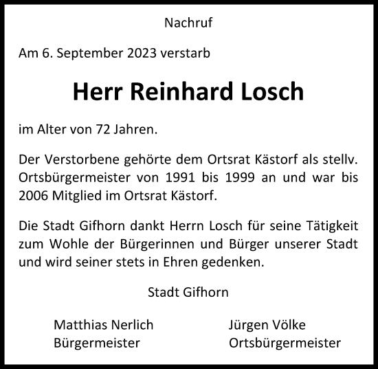Traueranzeige von Jakob Hoffmann von Wolfsburger Nachrichten