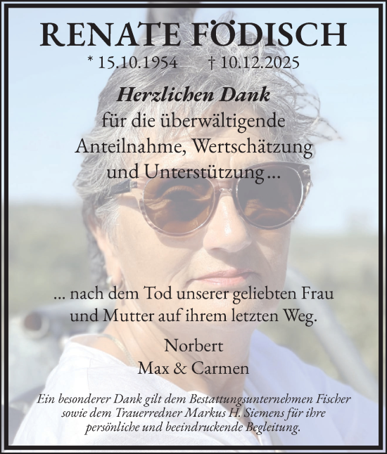 Traueranzeige von enate Födisch von Salzgitter-Zeitung